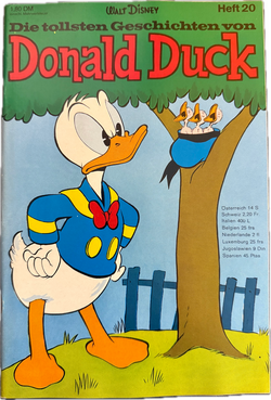 Tollsten Geschichten von Donald Duck (Ehapa ab 1965) Nummer 20