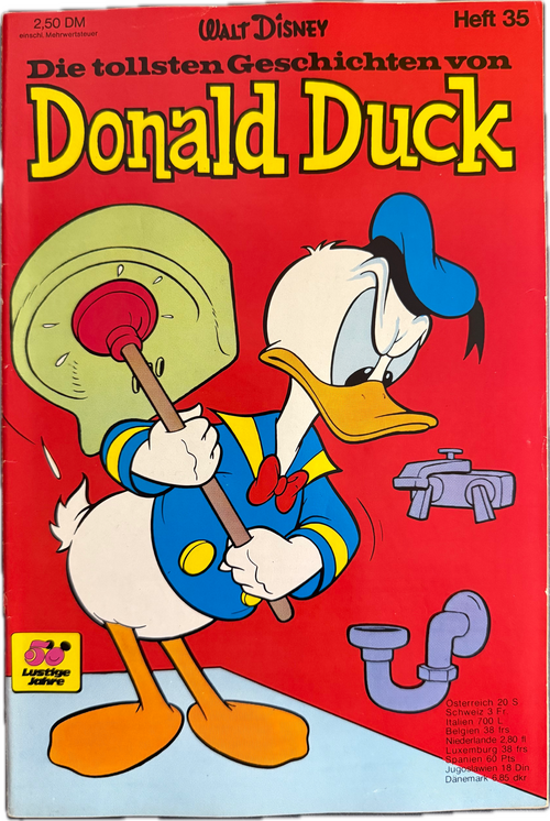 Tollsten Geschichten von Donald Duck (Ehapa ab 1965) Nummer 35