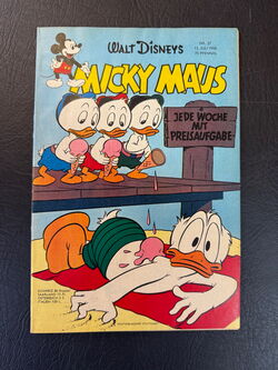 Micky Maus Jahrgang 1958 Nummer 27 (Ehapa Verlag ab 1951)