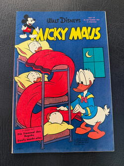 Micky Maus Jahrgang 1961 Nummer 40 (Ehapa Verlag ab 1951)