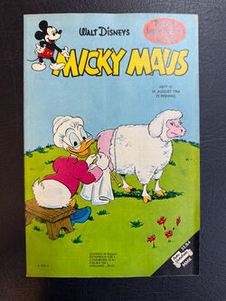Micky Maus Jahrgang 1964 (Ehapa Verlag ab 1951) Nummer 35