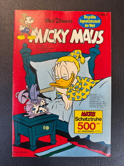 Micky Maus Jahrgang 1968 (Ehapa Verlag ab 1951) Nummer 43 mit Klappseiten