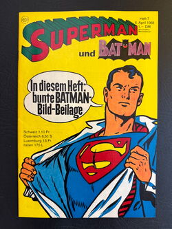 Superman 1968 - (Ehapa, ab 1966) Nummer  7