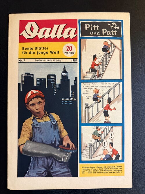 Dalla (Waso Verlag ab 1953) 1954 Heft: 7 mit Tim und Struppi Cover