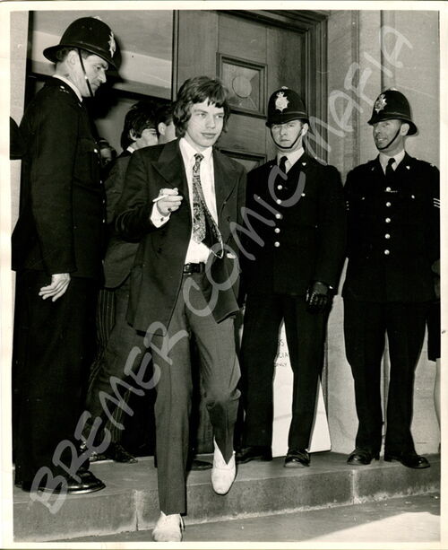 Rolling Stones original Pressefoto der 60er Jahre (Motiv 97 - United Press Europix))