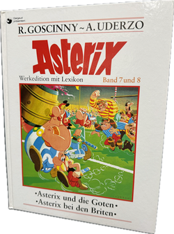 Asterix Werksausgabe Hardcover mit den Bänden 7 und 8