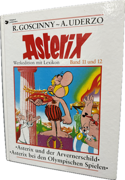 Asterix Werksausgabe Hardcover mit den Bänden 11 und 12