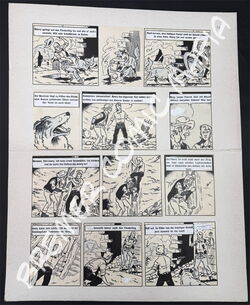 Bessy Originalseite aus dem Jahr 1957 (Bessy Classic 27)