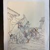 Felix Zeichner Heinz Fechner (1920-2004) - Comicoriginalzeuchnung des Don Quijote Titelbildes von Heft 1 (Bastei Verlag)