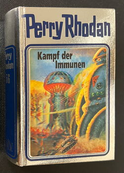 Perry Rhodan Silberbuch mit Hologramm-Cover 56 Kampf der Immunen