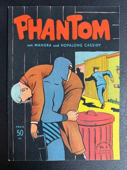 Phantom Nummer 1 - 3. Jahrgang 1954 (Aller Verlag 1952-1955)