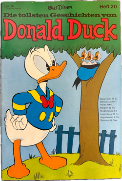 Tollsten Geschichten von Donald Duck (Ehapa ab 1965) Nummer 20