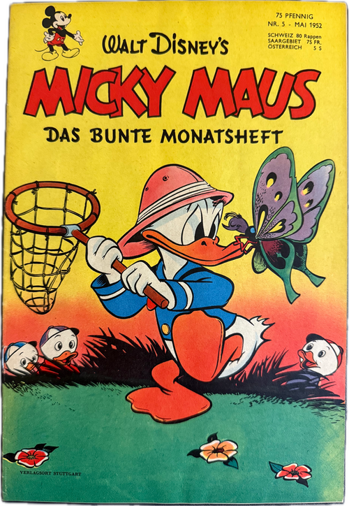 Micky Maus Jahrgang 1952 Nummer 5 (Ehapa Verlag ab 1951)