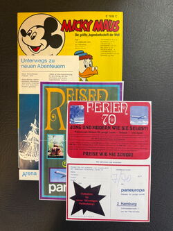Micky Maus Jahrgang 1970 (Ehapa Verlag ab 1951) Nummer 07 mit drei losen Beilagen