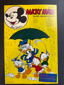 Micky Maus Jahrgang 1970 (Ehapa Verlag ab 1951) Nummer 19