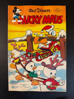 Micky Maus Jahrgang 1957 Nummer 25 (Ehapa Verlag ab 1951)