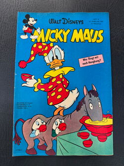 Micky Maus Jahrgang 1961 Nummer 08 (Ehapa Verlag ab 1951)