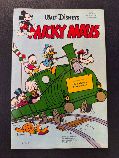 Micky Maus Jahrgang 1962 Nummer 24 (Ehapa Verlag ab 1951)