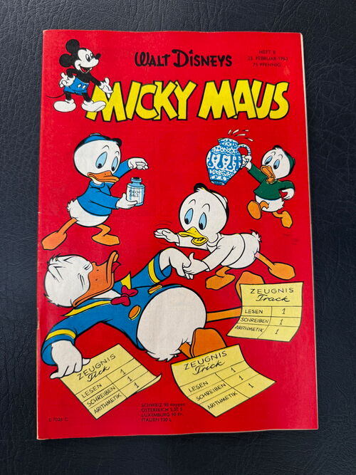 Micky Maus Jahrgang 1963 Nummer 08 (Ehapa Verlag ab 1951)
