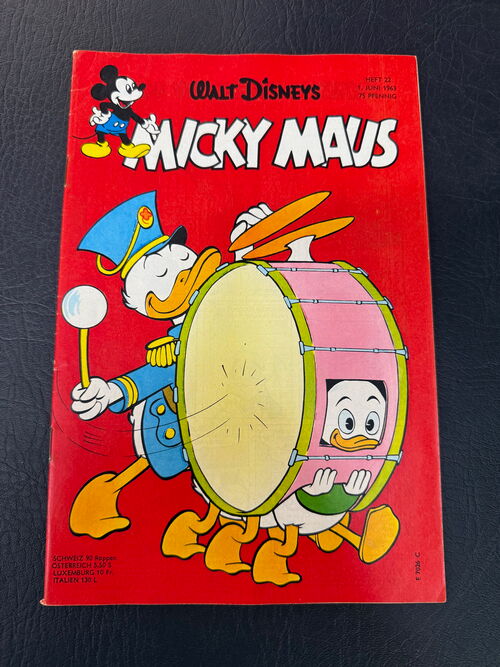 Micky Maus Jahrgang 1963 Nummer 22 (Ehapa Verlag ab 1951)