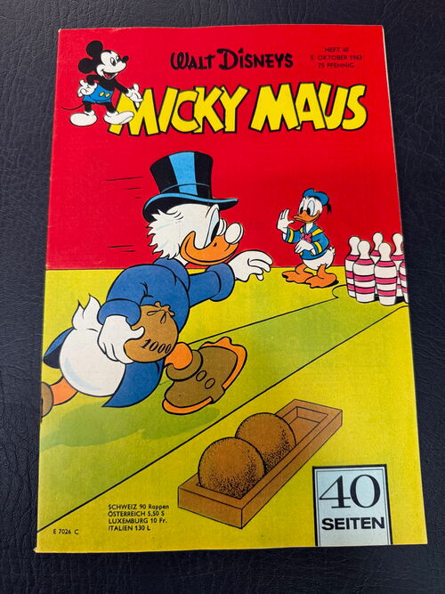 Micky Maus Jahrgang 1963 Nummer 40 (Ehapa Verlag ab 1951)