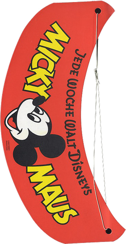 Micky Maus Jahrgang 1975 Sonnenblende aus Heft 27  (Ehapa Verlag ab 1951)