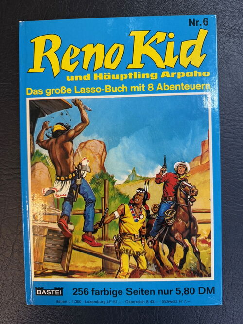 Lasso Sammelband Hardcover - Das große Lasso Buch - Reno Kid Nr. 6