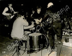 Rolling Stones original Pressefoto der 60er Jahre (Motiv 128 - Teldec)