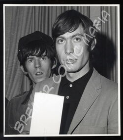 Rolling Stones s/w Fotoabzug für Pressezwecke  (Motiv 351)