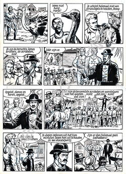 Bessy Heft 78 - Originalzeichnung