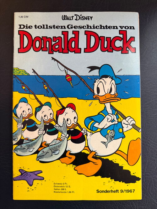 Tollste Geschichten von Donald Duck (Ehapa ab 1965) Nummer  9