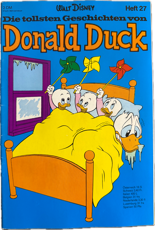 Tollsten Geschichten von Donald Duck (Ehapa ab 1965) Nummer 27