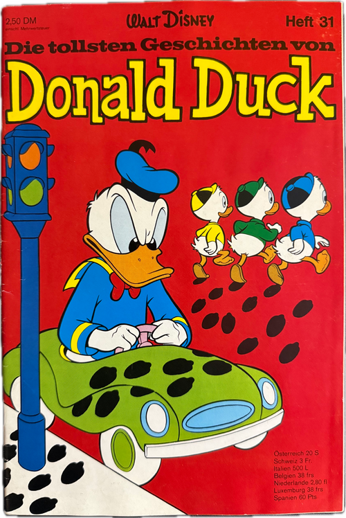 Tollsten Geschichten von Donald Duck (Ehapa ab 1965) Nummer 31