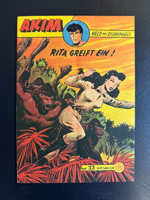 Akim Held des Dschungels (Lehning Verlag, ab 1958) Heft: 33