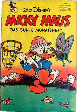 Micky Maus Jahrgang 1952 Nummer 5 (Ehapa Verlag ab 1951)
