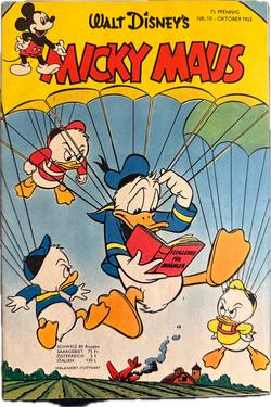 Micky Maus Jahrgang 1953 Nummer 10 (Ehapa Verlag ab 1951)