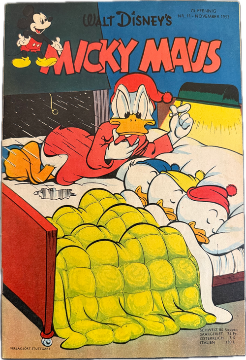 Micky Maus Jahrgang 1953 Nummer 11 (Ehapa Verlag ab 1951)