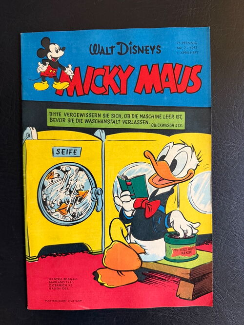 Micky Maus Jahrgang 1957 Nummer 7 (Ehapa Verlag ab 1951)