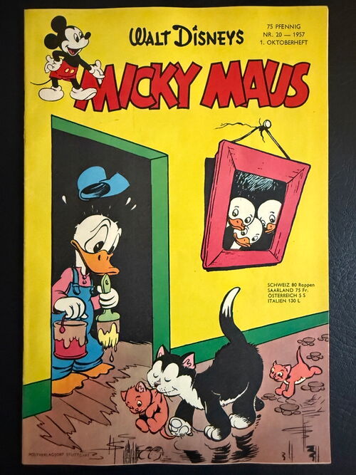 Micky Maus Jahrgang 1957 Nummer 20 (Ehapa Verlag ab 1951)