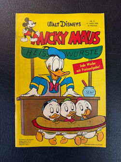 Micky Maus Jahrgang 1958 Nummer 10 (Ehapa Verlag ab 1951)