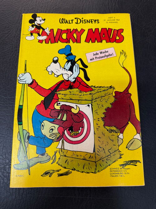 Micky Maus Jahrgang 1961 Nummer 04 (Ehapa Verlag ab 1951)