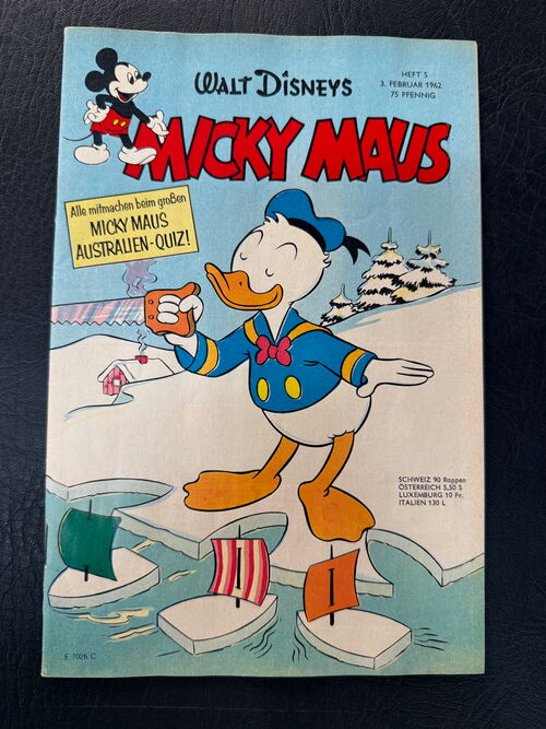 Micky Maus Jahrgang 1962 Nummer 05 (Ehapa Verlag ab 1951)