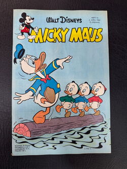 Micky Maus Jahrgang 1963 Nummer 14 (Ehapa Verlag ab 1951)