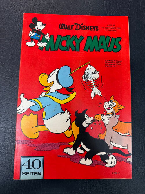 Micky Maus Jahrgang 1963 Nummer 37 (Ehapa Verlag ab 1951)