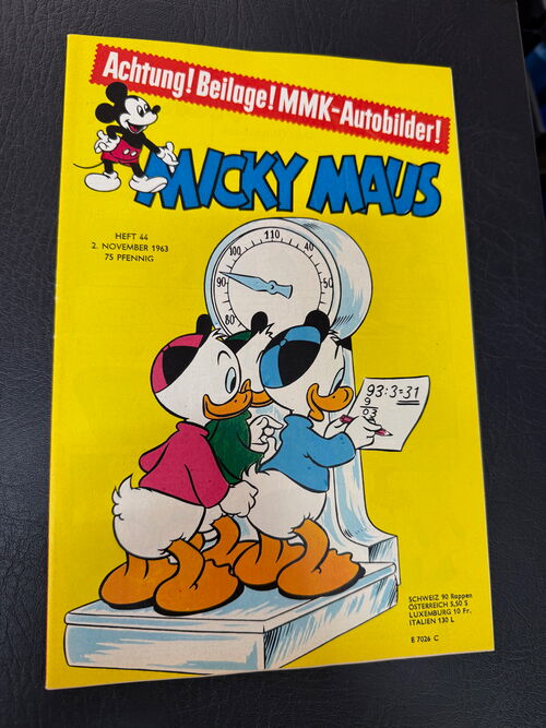 Micky Maus Jahrgang 1963 Nummer 44 (Ehapa Verlag ab 1951)