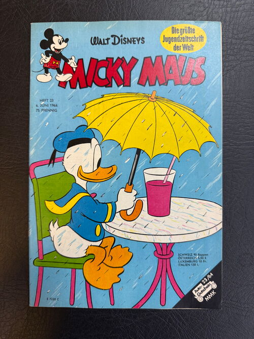 Micky Maus Jahrgang 1964 (Ehapa Verlag ab 1951) Nummer 23