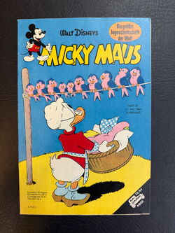 Micky Maus Jahrgang 1964 (Ehapa Verlag ab 1951) Nummer 28