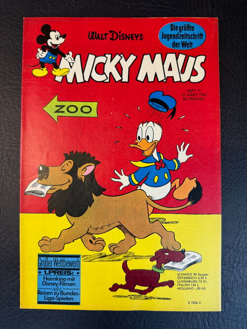 Micky Maus 1965 Nummer 11