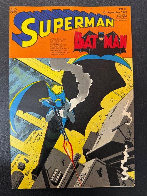 Superman 1972 - (Ehapa, ab 1966) Nummer 19