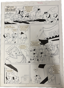 Fix und Foxi siebenseitige Originalstory aus Heft 323
